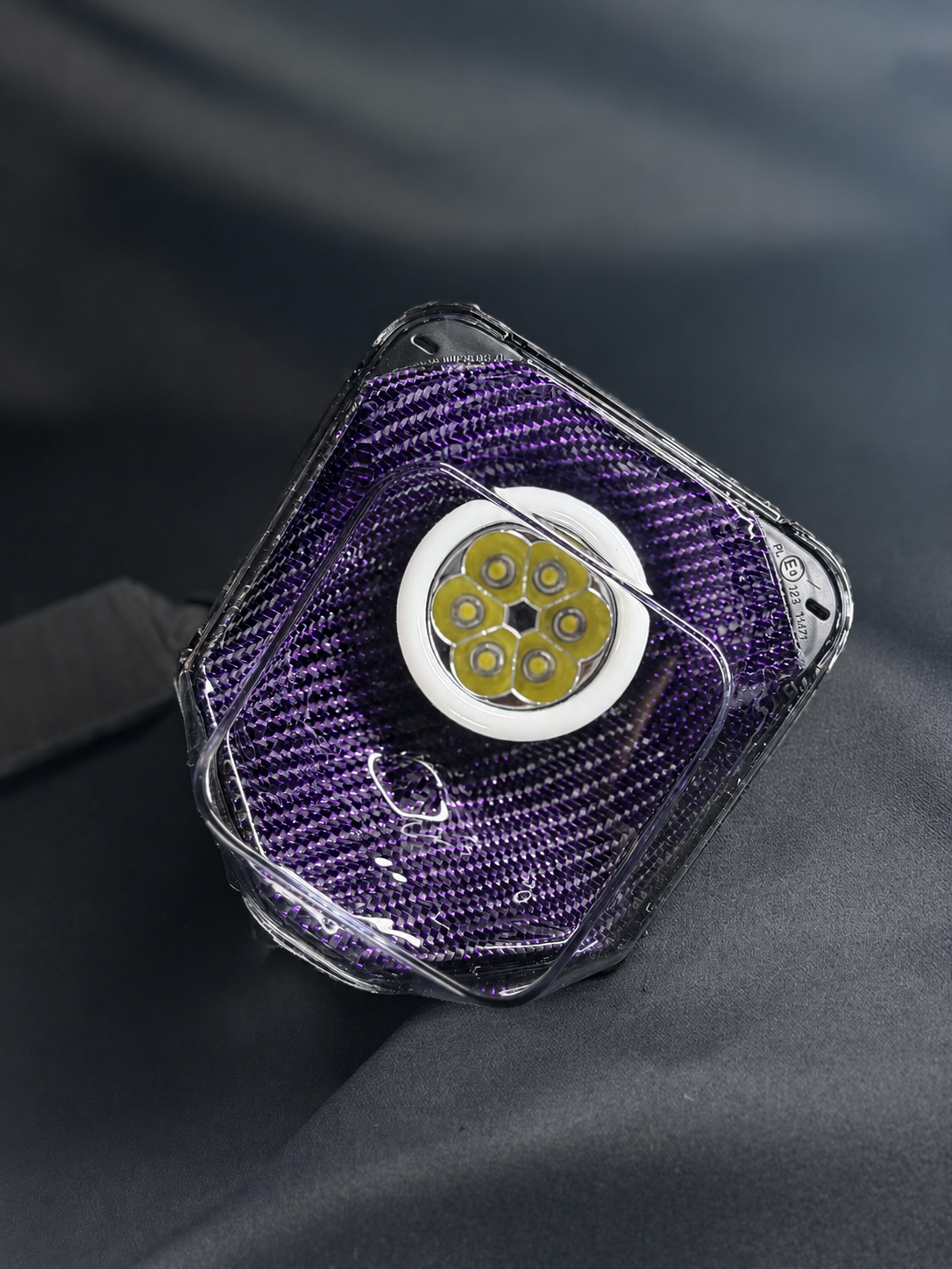 REAL CARBON Husqvarna Headlight
