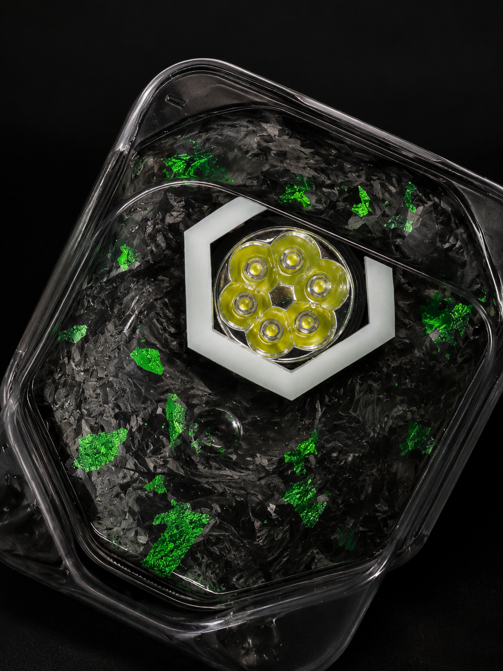 REAL CARBON Husqvarna Headlight