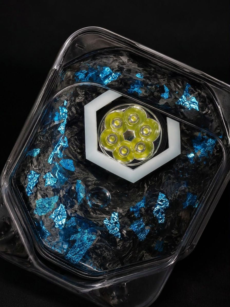 REAL CARBON Husqvarna Headlight