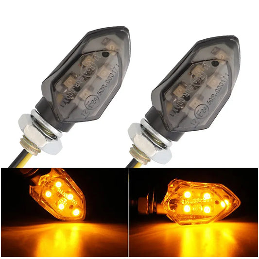 Universal LED indicators with E-number